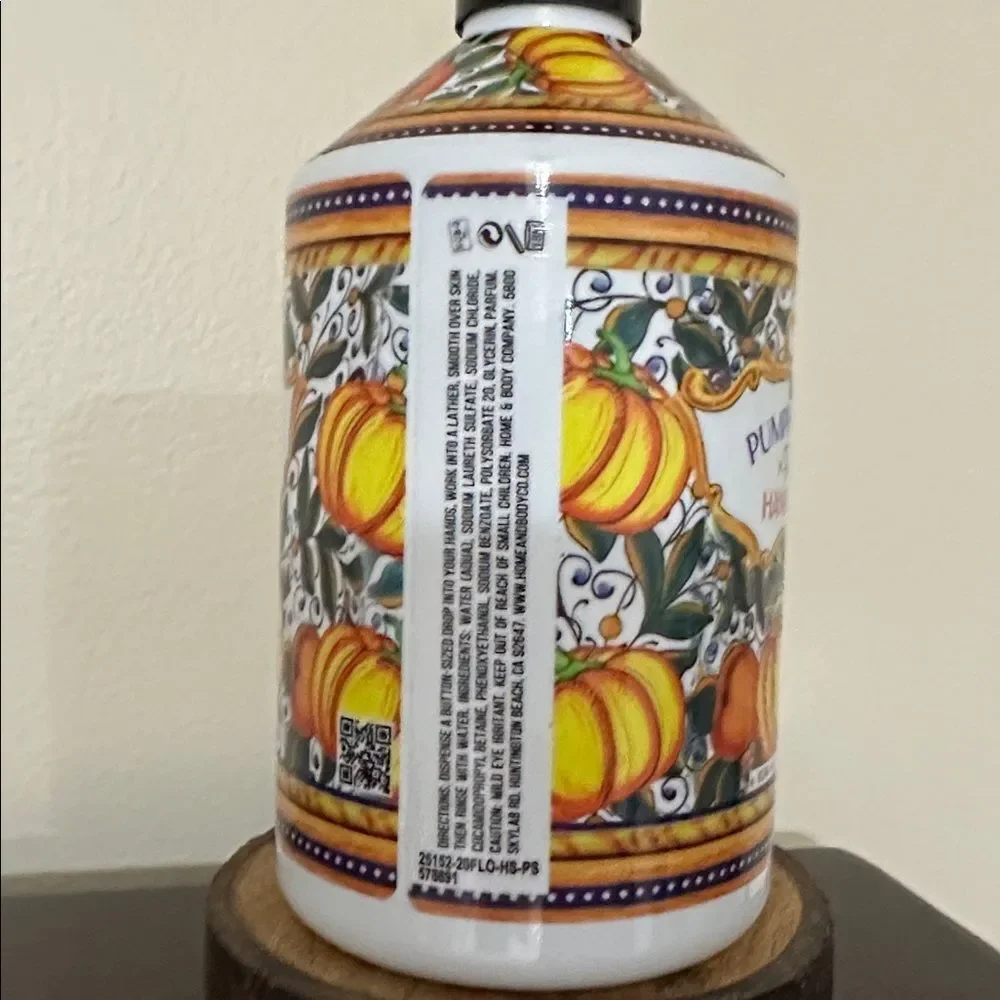 Home and Body Co Pumpkin Spice Florian Scented Hand Cleansing Soap